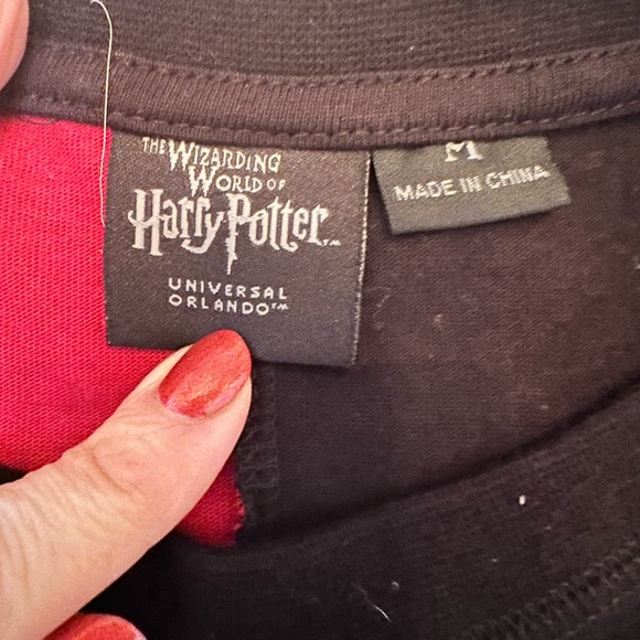 Harry Potter unisex long sleeve cotton shirt size M - Picture 3 of 4